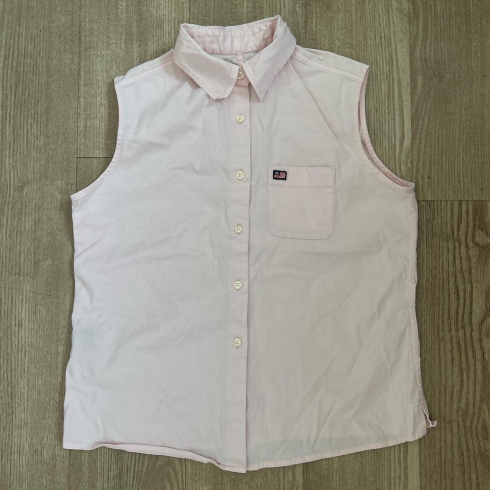 Pink Ralph Lauren shirt